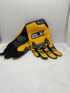 GLX ANTI-friction Riding Gloves XXL-Yellow and Black-New w/o tags - Picture 1 of 2