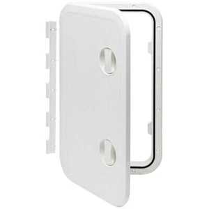 Access Hatch, White Boat Storage Hatch, 606 x 357mm Marine Deck, Caravan Hatch, - Picture 1 of 2