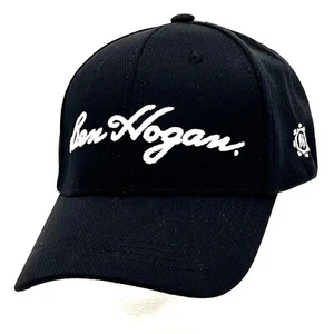Reggiseno Ben Hogan nero aderente taglia 7 baseball golf berretto Hap bianco logo ricamato - Foto 1 di 14