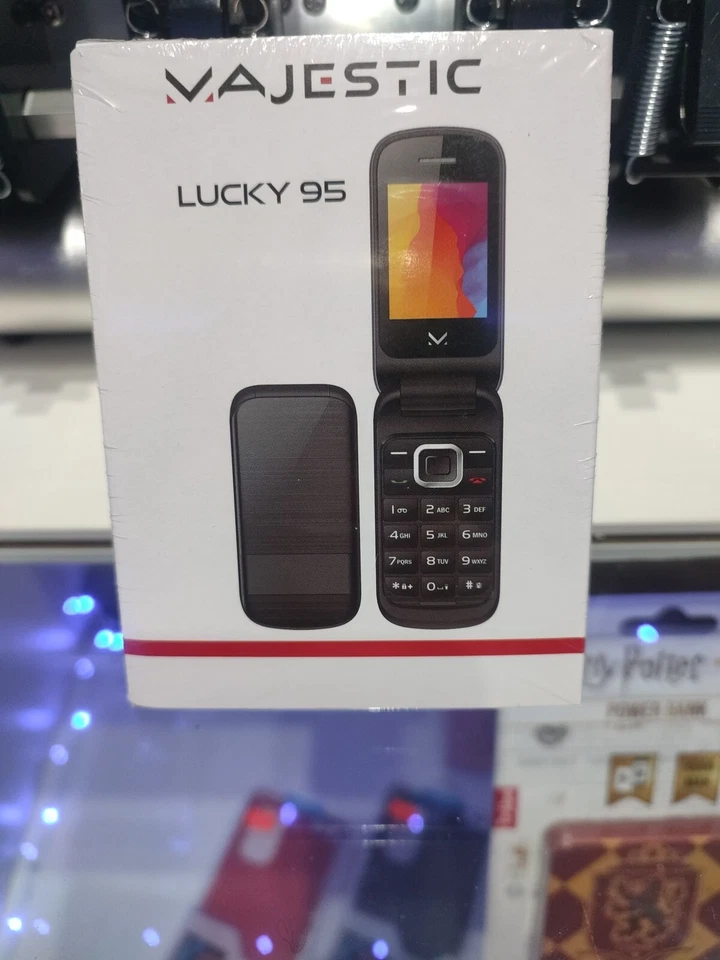 ⭐CELLULARE MAJESTIC LUCKY 95 FLIP TASTI GRANDI DISPLAY A COLORI FOTOCAMERA🇮🇹 - Immagine 1 di 3