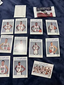1991-1992 NBA Hoops USA Olympic Basketball Dream Team Card set Jordan - Picture 1 of 3