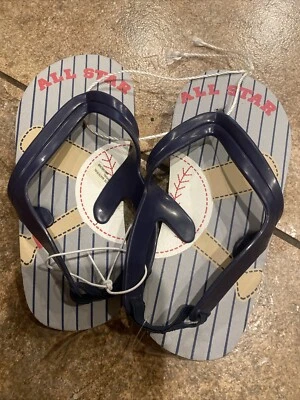 New Toys “R” Us Baseball Summer Sandals Toddler 9/10 - Image 1 of 4