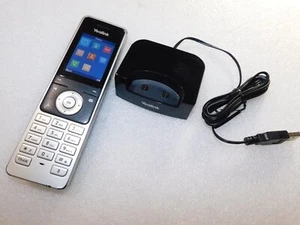 YEALINK W56H HD WIRELESS DECT TELEPHONE HANDSET & CHARGER/DOCK - Photo 1/5