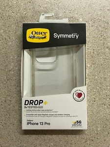 Otter Box Symmetry Series iPhone 13 Pro Glitter Clear New Damaged Open Package - Picture 1 of 2