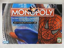 MONOPOLY SPIDERMAN Edition BOARD GAME MARVEL - RARE - Hasbro - Missing Dice