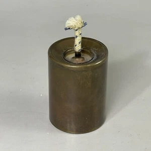 Mid Century Modern B.C.A. Brass oil lamp Candles Made In Denmark. - Picture 1 of 4