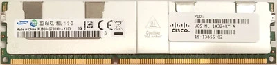 Cisco / Samsung 1x 32GB ECC DDR3L-1600 PC3L-12800L LRDIMM M386B4G70DM0-YK03 - Image 1 of 2