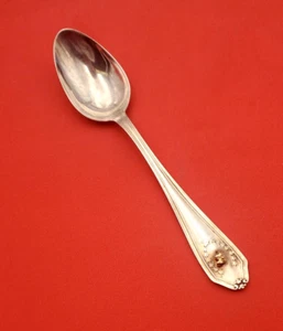 Cuchara de café de ley Roden Bros Canadá con pepita de oro genuino 13205 - Imagen 1 de 5
