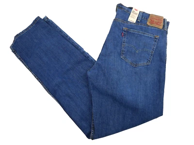 Levi's Men's 559 Relaxed Straight Jean Big & Tall Men's 42 x 38 NEW Steely Blue - Image 1 of 3
