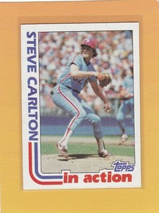 1982 TOPPS BASEBALL STEVE CARLTON #481 PHILLIES NRMT/NMMT *63804
