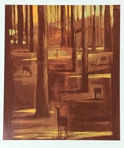 Dan Schlesinger  Original Silkscreen S/N (Author of Harry Potter illustrations) - Picture 1 of 1