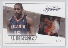 2013-14 Panini Signatures Film Blue /15 Al Horford #5