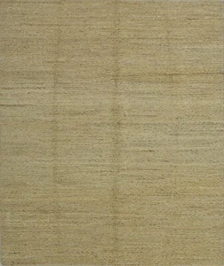 Braided Rug 8'1'' x 10'1'' Beige Jute Contemporary Handwoven Carpet - Picture 1 of 14