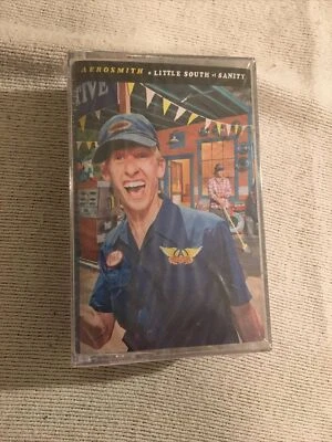 Aerosmith A Little South of Sanity double album AUDIO CASSETTES New Sealed - Image 1 of 4