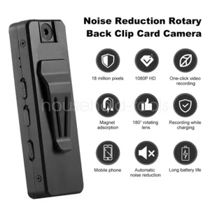 1080P WiFi HD Video Recorder DVR IR Night Cam Camcorder Mini Body Police Camera - Picture 1 of 15