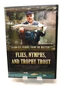 Learn Fly Fishing From the Masters: Flies, Nymphs & Trophy Trout DVD NEW - Picture 1 of 2