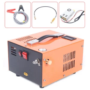 Compresor de aire portátil de alta presión de 12 V transformador incorporado 4500 PSI 300Bar - Imagen 1 de 16