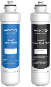 Stage 1 Sediment Stage 2 Carbon Block filter set for Avalon water coolers A4 A5 - Picture 1 of 7