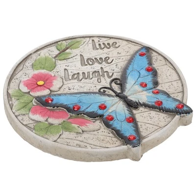  Garten-Trittstein-Dekoration, Outdoor-Gehweg, Zement-Pflasterstein für - Bild 1 von 4