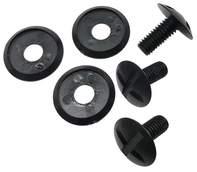 509 Altitude 2.0 Helmet Visor Screw Kit Black Aluminum - Imagem 1 de 2
