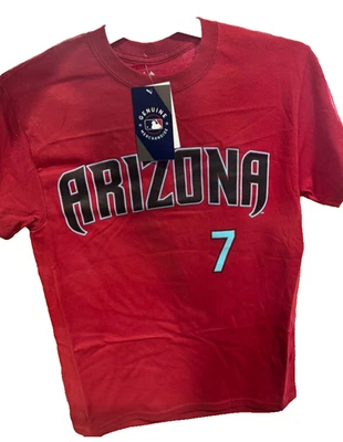 Arizona Diamondbacks Majestic Threads Corbin Carroll #7 T-Shirt (XL) - Image 1 of 3