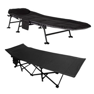 Royalford Camping Cot Bed Single Portable Outdoor Travel Sleeping Fishing - Picture 1 of 18