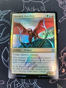 Karakyk Guardian - 198 Tarkir: Dragonstorm Foil Magic The Gathering Tcg - Picture 1 of 2