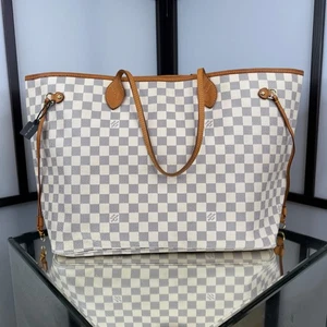 Louis Vuitton Damier Azur mai completo GM - Foto 1 di 17