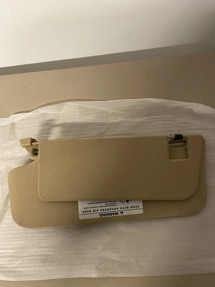 Parasol beige para pasajeros Mercedes-Benz Clase E 2007-09 W211 E350 E550 OEM Foto 1 de 4