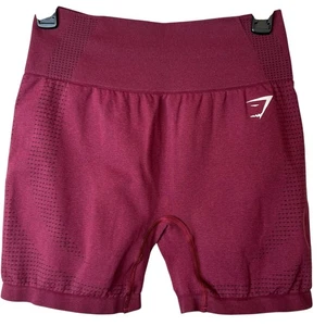 GYMSHARK the Vital Stretch-Shorts weinrot Damengröße Small - Bild 1 von 13