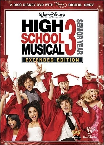 High School Musical 3: Senior Year (Deluxe Ext... [DVD] [*READ* Good, DISC-ONLY] - Image 1 of 1