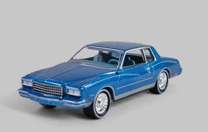 1980 CHEVY MONTE CARLO Rare Diorama Collectible DieCast Model Car 1:64 LOOSE - Picture 1 of 8