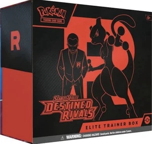 Pokémon TCG - Destined Rivals Elite Trainer Box ETB SEALED ✅ PRESALE ✅ CONFIRMED - Picture 1 of 1