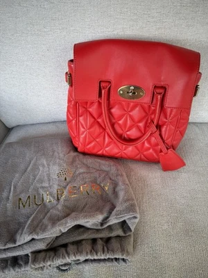 Bolso de cuero acolchado Mulberry Cara Foto 1 de 4