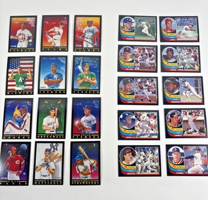 1991 Fleer Pro Vision & All Star Team KOMPLETTE Sets MLB Stars Bo Bonds Mattingly - Bild 1 von 24