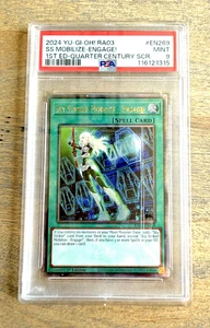 2024 YU-GI-OH! RA03 1ST EDITION QC SR SKY STRIKER MOBILIZE - ENGAGE! PSA 10 - Picture 1 of 2