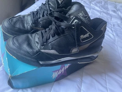 Converse Magic Johnson Triple Doble Negra Años 80 Para Hombre Talla 10.5 Foto 1 de 4