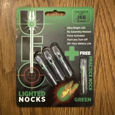 30-06 UFO Lighted Nock Green .166 3+1 BP - Image 1 of 2