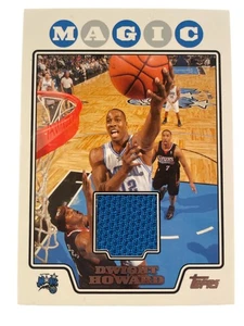 2008 Topps Jersey Patch Dwight Howard TBKR12 Magic - Picture 1 of 2