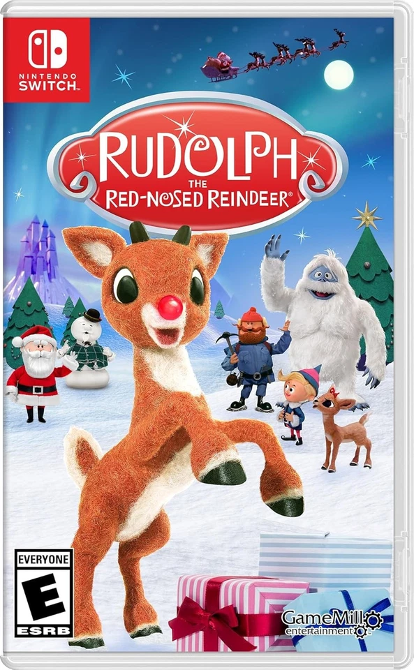 Rudolph the Red-Nosed Reindeer Game Nintendo Switch 1 or 2 system Free Ship - Image 1 of 1