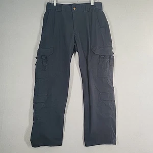 Pantalones tácticos 5.11 para hombre 34x34 azul marino poliéster multi bolsillo carga exterior - Imagen 1 de 16