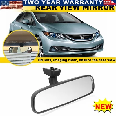 Interior Mirror Rear View Fit 2010 For For Honda 2009 2011 2012 76400-SEA-305 - Image 1 of 4