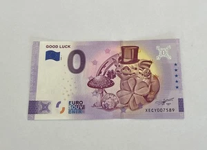 Null Euro Schein-0 Euro Schein . Good Luck.2020 - Zdjęcie 1 z 2