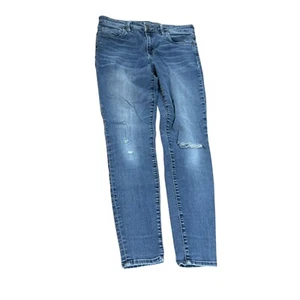 Kut From The Kloth Jeans 6P High Rise Toothpick Skinny Distressed Rips - Picture 1 of 8