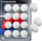 12x Tischtennisball Bälle Set weiß 40 mm für Training & Wettkampf Tischtennis