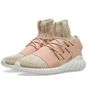 Adidas Tubular Doom Beige Pink Knit Ankle Sock Sneakers BB2390 F44/US10/UK9.5 - Bild 1 von 24