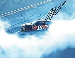 AUTOGRAPHED 2018 Aric Almirola #10 Smithfield Bacon for Life TALLADEGA RACE WIN - Picture 1 of 1