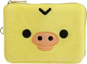 San-X Rilakkuma Plüsch Pass Case Kiiroitori Schlüsseletui PB72203 NEU - Bild 1 von 6