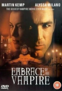 EMBRACE OF THE VAMPIRE DVD FILM MOVIE MARTIN KEMP ALYSSA MILANO UK REGION 2 - Picture 1 of 1