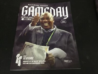 Baltimore Ravens 2018 Game Day Program Ozzie Newsome Edition - Image 1 of 4